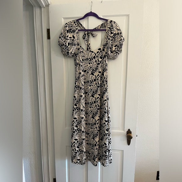 MINKPINK black and white midi dress - Picture 2 of 4